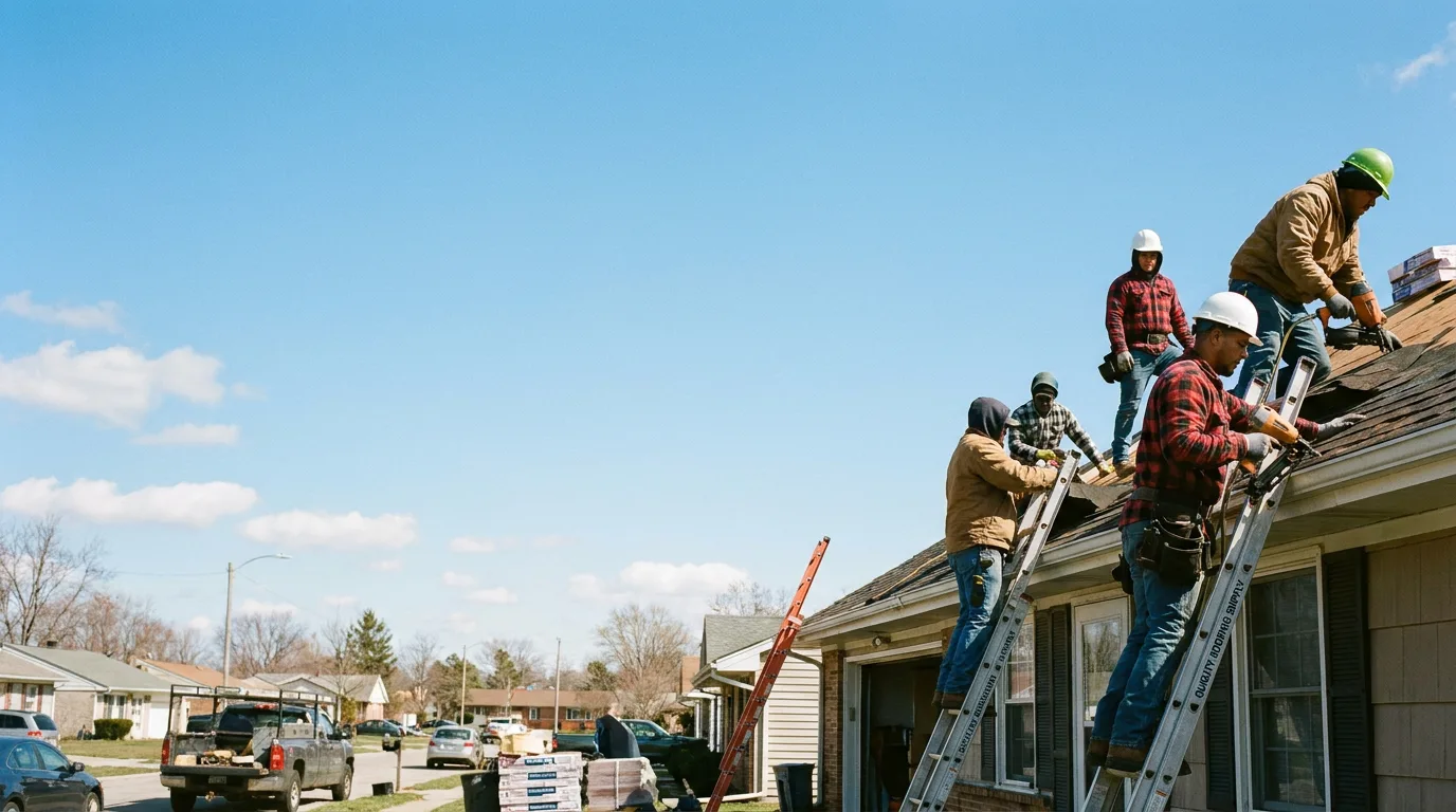 Roofing in Columbiaville, MI near me